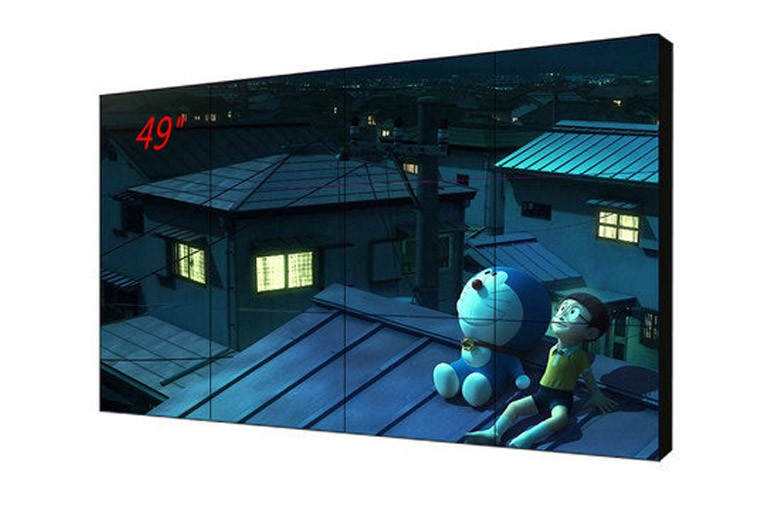 49寸窄边液晶拼接屏双边拼缝3.5mm