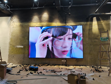 四川慈善总会高刷P2.5LED显示屏完成